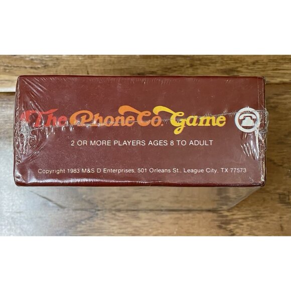 1983 McJay Game Company The Phone Co. Family Board Game NEW SEALED NOS RARE - Picture 5 of 7